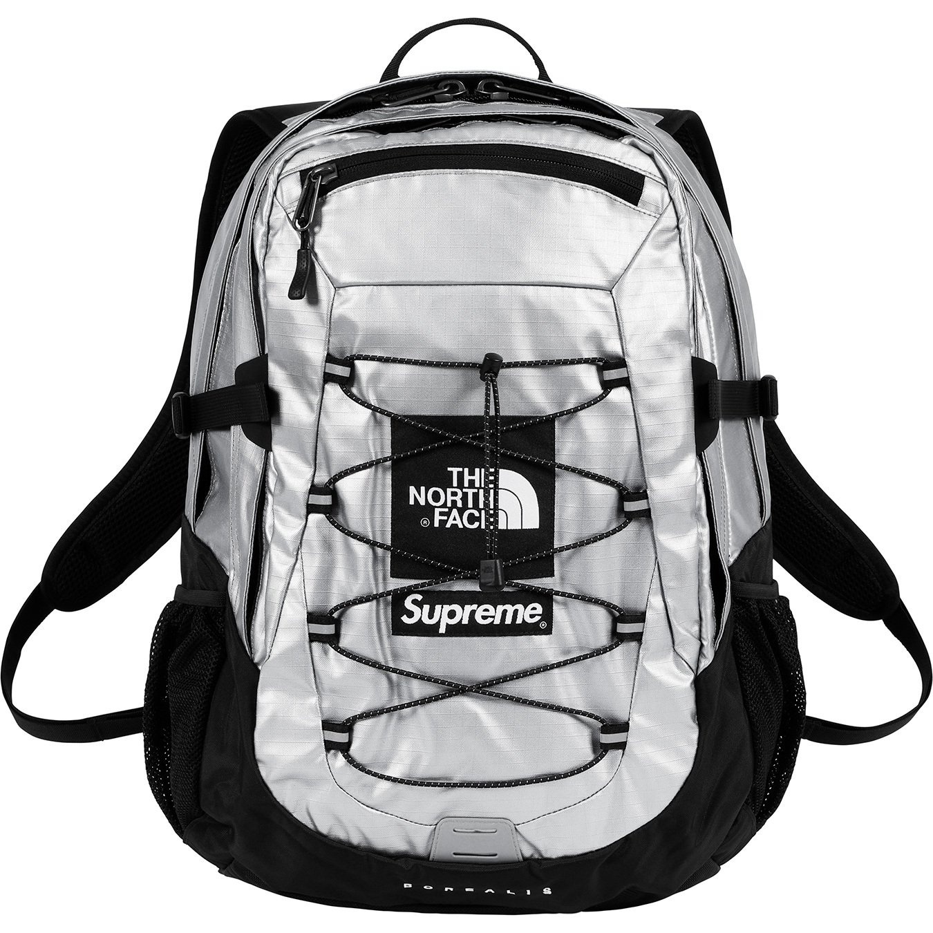 Supreme®/The North Face® Metallic Borealis Backpack view 4